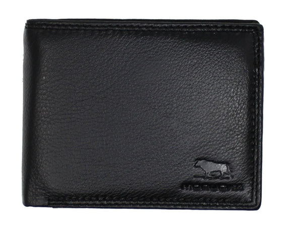 Morucha RFID Black Leather Wallet -  - morucha